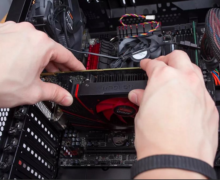 замена видеокарты на компьютере Таганская метро Москвы