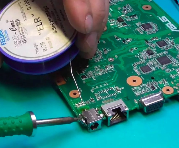 Замена разъема питания ноутбука Таганская метро Москвы