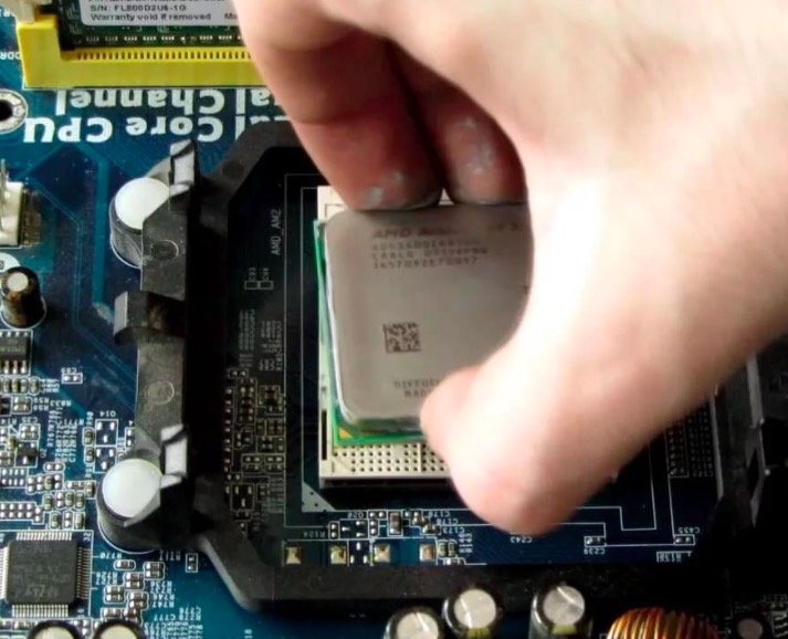 Замена процессора на компьютере Таганская метро Москвы